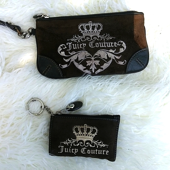 JUICY COUTURE WRISTLET & CHAIN PURSE KEY RING BUNDLE - Picture 7 of 14